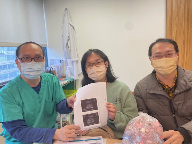 我和老公收拾好心情再經過快10個月調理身體後再進行第三次植入…「終於成功了!」